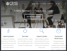 Tablet Screenshot of gtsrecruiters.com